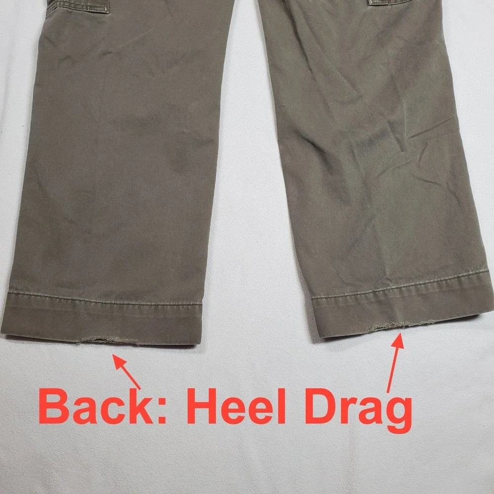 Vintage Polo Jean Co Ralph Lauren Cargo Pants Men 33x30 Military Paratrooper Y2K